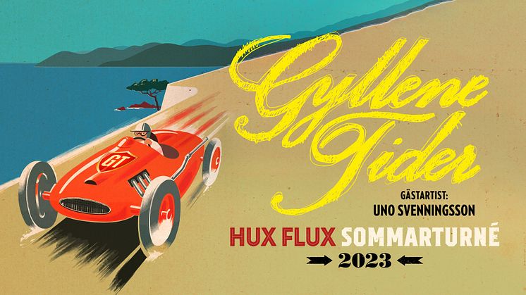 Uno Svenningsson klar som gästartist på Gyllene Tider stora sommarturné 2023!