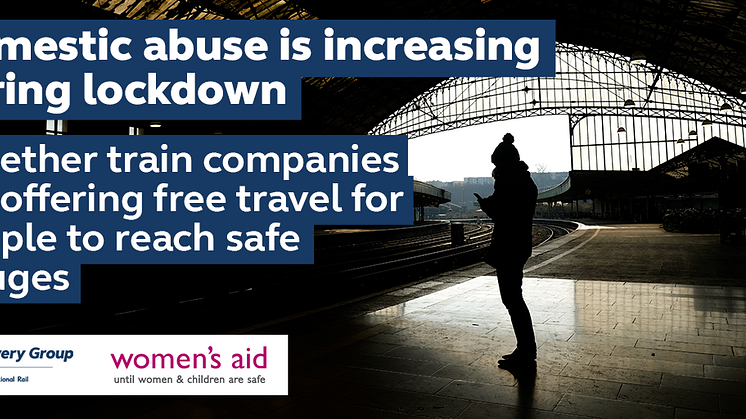 GTR is offering domestic abuse victims free train travel to refuge accommodation