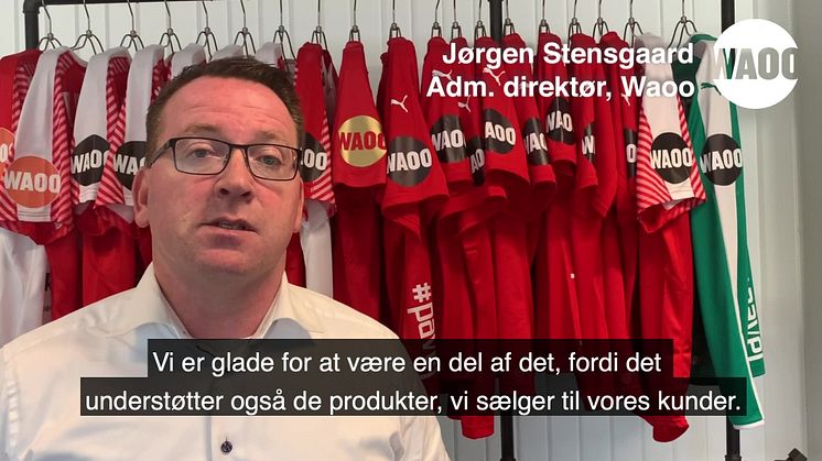 Waoos adm. direktør Jørgen Stensgaard om sponsoratforlængelse