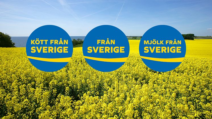Den 20 april fyller den frivilliga ursprungsmärkningen Från Sverige ett år. I samband med det kompletteras märkena Från Sverige och Kött från Sverige med nya märket Mjölk från Sverige. 