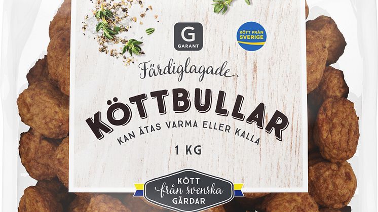 Axfood återkallar Garant färska köttbullar