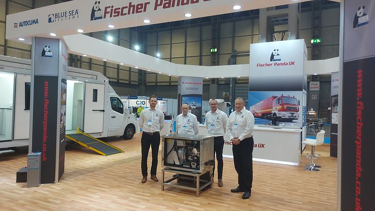 Fischer Panda UK at Commercial Vehicle Show Today