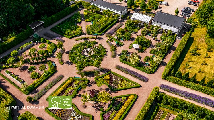 Green Flag Award till Jonsereds Trädgårdar – för andra året i rad