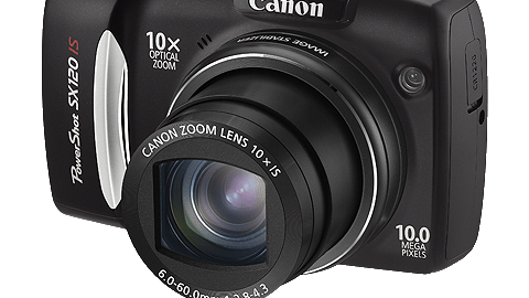Superkraft, superenkelt: Canon PowerShot SX120 IS med 10x optiskt zoomobjektiv