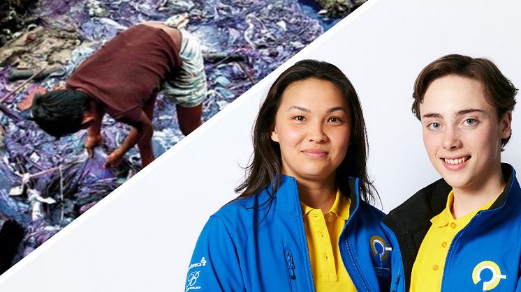 Elever från Maja Beskowgymnasiet i final i Stockholm Junior Water Prize  