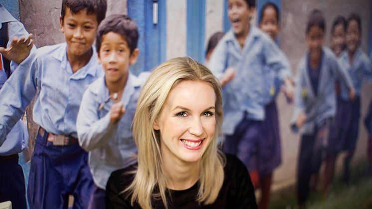 Jenny Strömstedt ny UNICEF-ambassadör