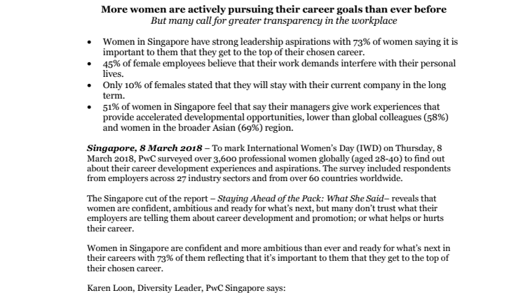 More women are actively pursuing their career goals than ever before