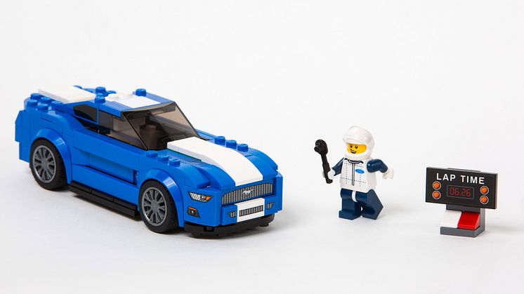 Nye Ford Mustang nå klart som LEGO-byggesett