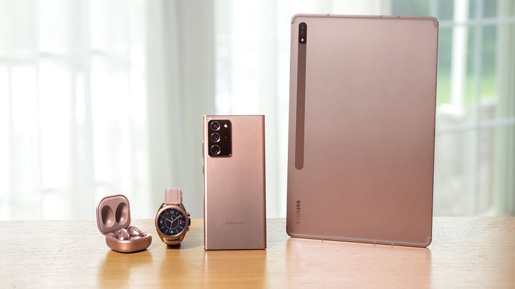 Samsungs nyheter från Galaxy Unpacked finns nu i butik