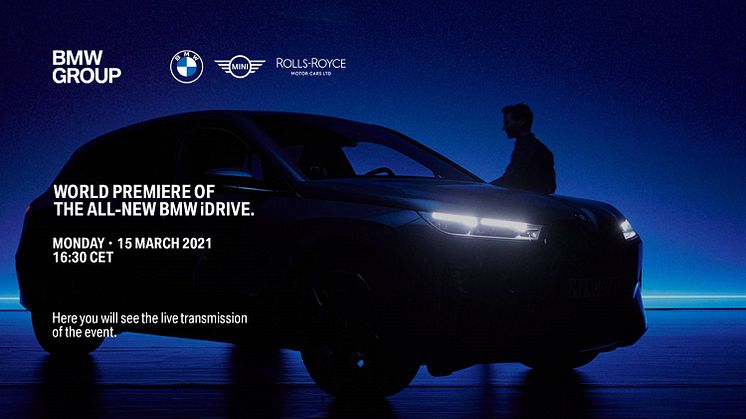 Verdenspremiere på det helt nye BMW iDrive