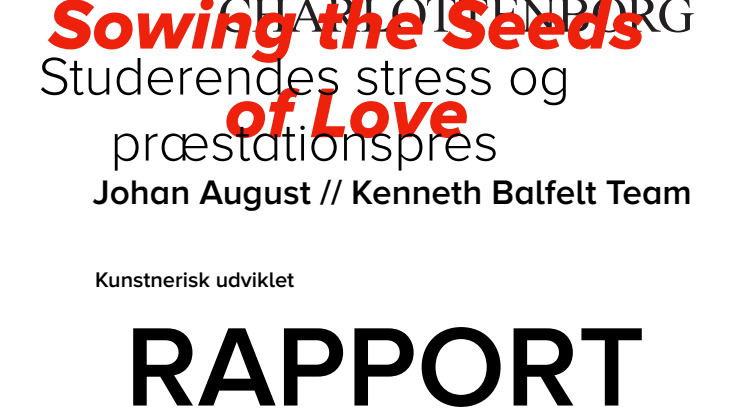Rapport for Sowing the Seeds of Love 