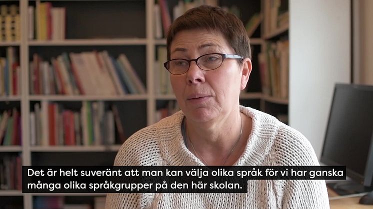 Rektor Carola Sandberg om Polyglutt skola