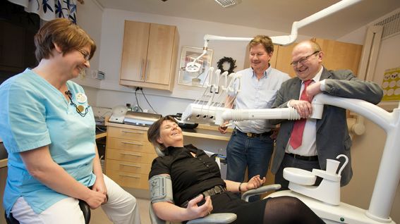 Hälsokoll hos tandläkaren utmärkt initiativ anser socialutskottets ordförande Kenneth Johansson (c)