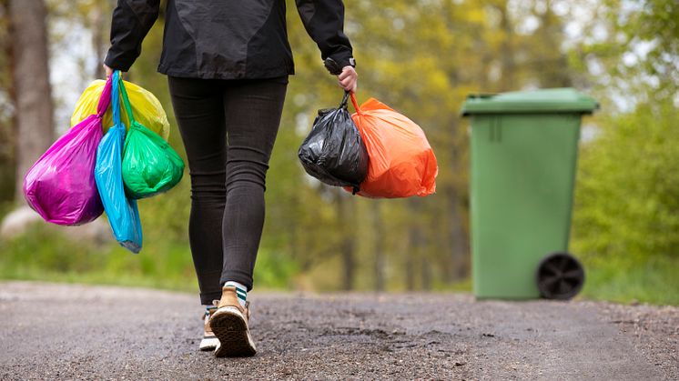 Svarta påsen är ny i färgsorteringsfamiljen.