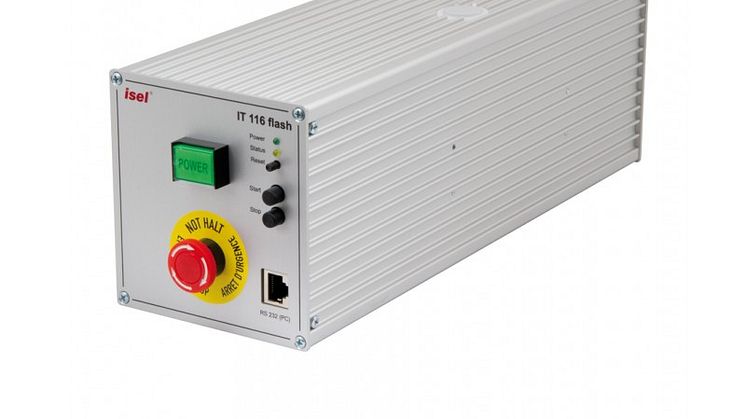 Freely programmable compact controller for a linear or circular axis with 2-phase stepper motor