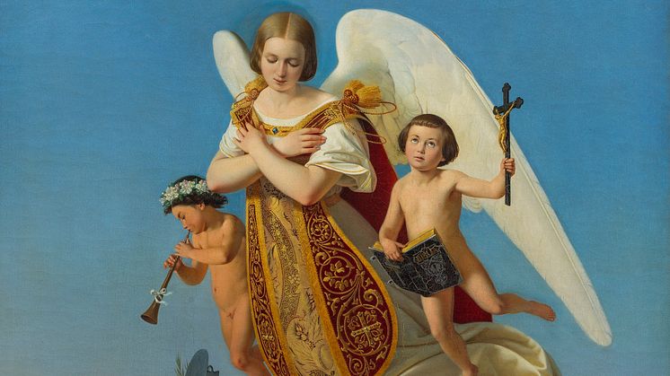 Ditlev Blunck: Allegory of Sunday, 1841. Photo: Anna Danielsson/Nationalmuseum.