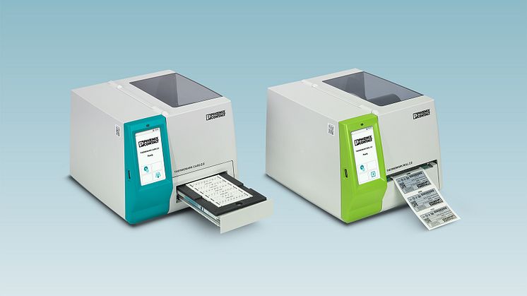 Thermal transfer printers for industrial applications