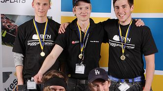 Team Nobelgymnasiet, Guldmedaljörer i Yrkes-SM