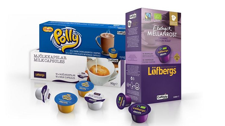 New tasty capsules from Löfbergs