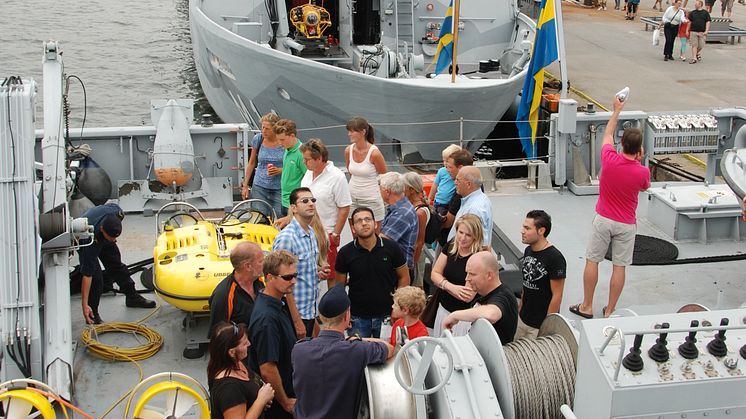 Välkommen att besöka Försvarsmakten på Marindagen 16 augusti