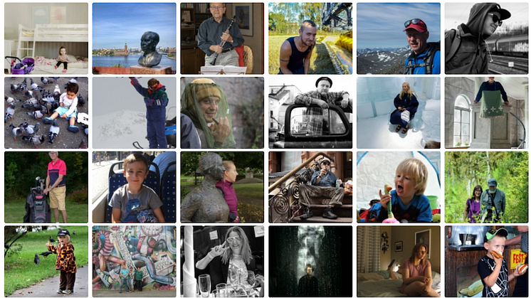 I månadstävlingen med temat "Porträtt i miljö" deltog 31 insända bilder - bland annat dessa. Bilder från Lindesbergs Fotoklubbs hemsida.