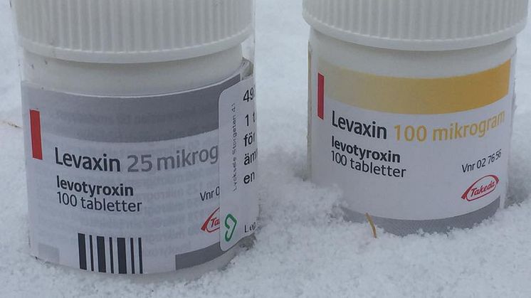 ​Få sköldkörtelsjuka mår bra trots medicinering