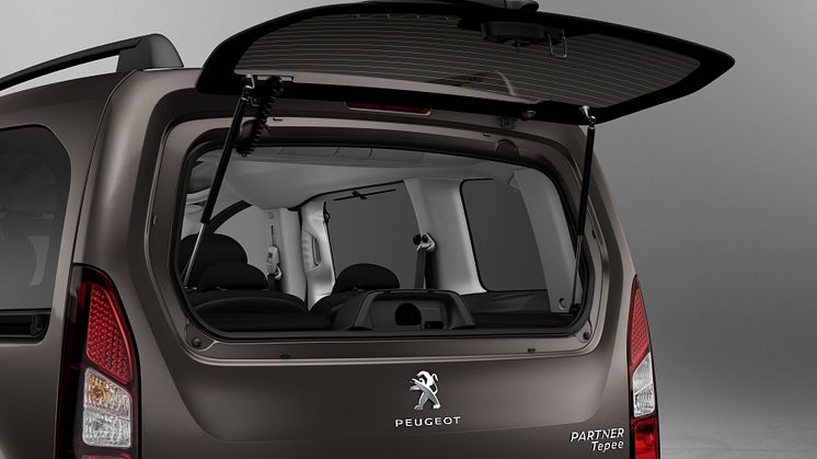 Peugeot visar ny generation av populära Partner Tepee 