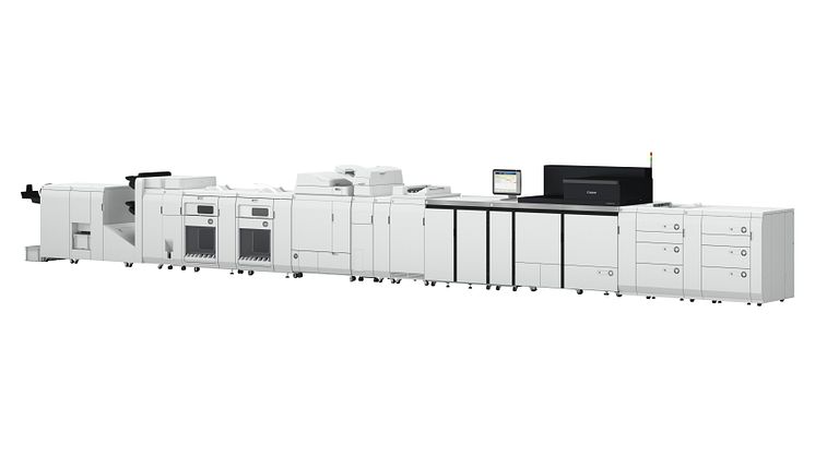 Canon udvider imagePRESS V-serien med lanceringen af det nye flagskib V1350 og den nye V900-serie