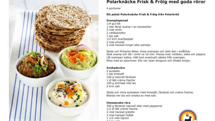 Polarknäcke Frisk & Fröig med goda röror