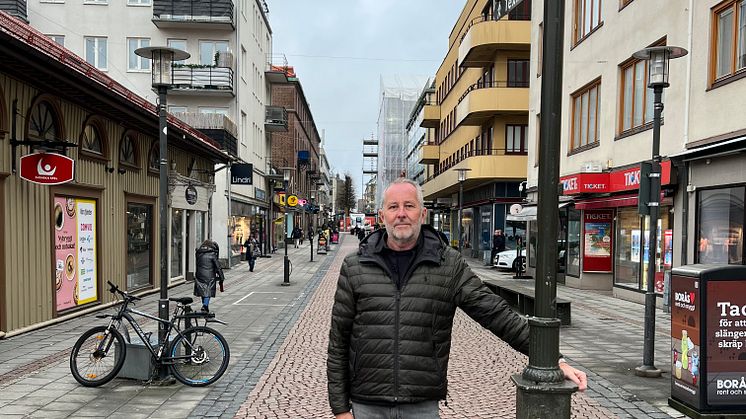 Borås Citys nya ordförande Thomas Lantz