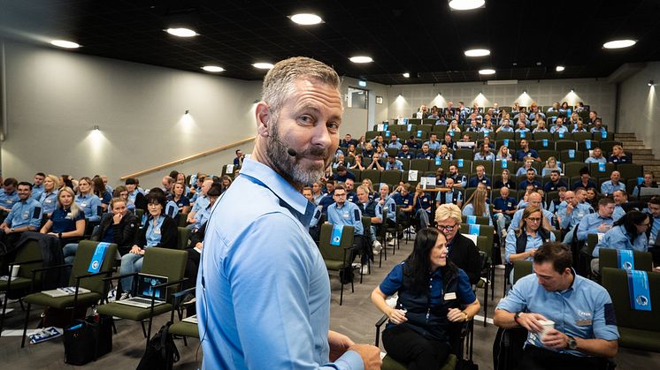 Johan Sjödin, vd på JYSK Sverige, årets ledare inom svensk detaljhandel, enligt branschgalan Retail Awards.