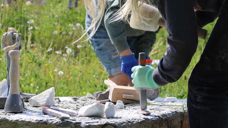 Barnkonventionella Lekplatsen i Älvesta. Foto: Jelena Rundqvist