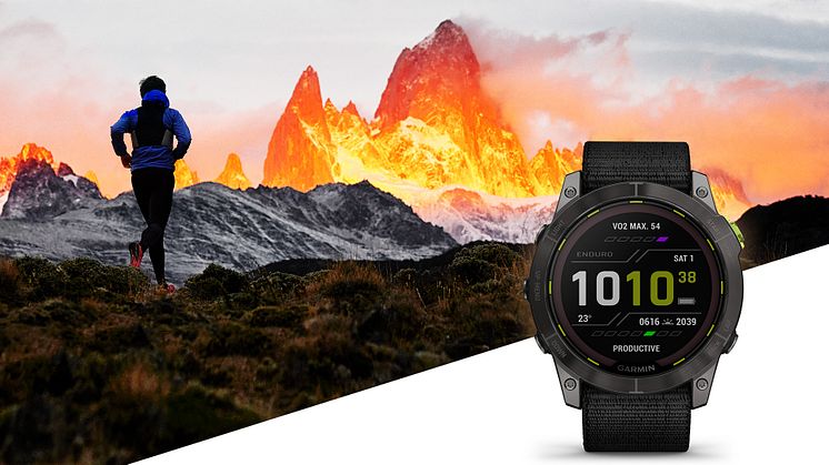 Smarte Features wie Garmin Pay und Garmin Music machen die Enduro 2 nicht nur im Gelände zum perfekten Begleiter.  