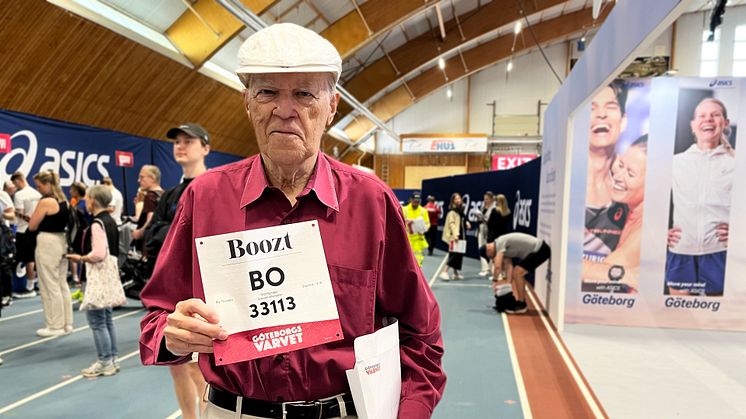 87-årige Bo laddar för sitt 43:e Göteborgsvarv