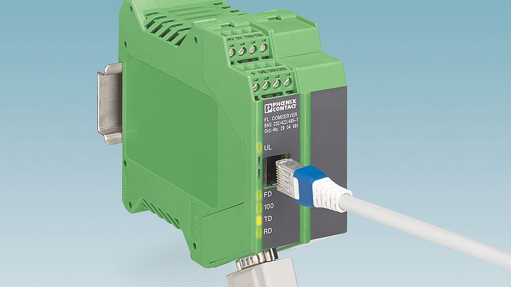 Serial to Ehtnernet converters for extreme fields of application