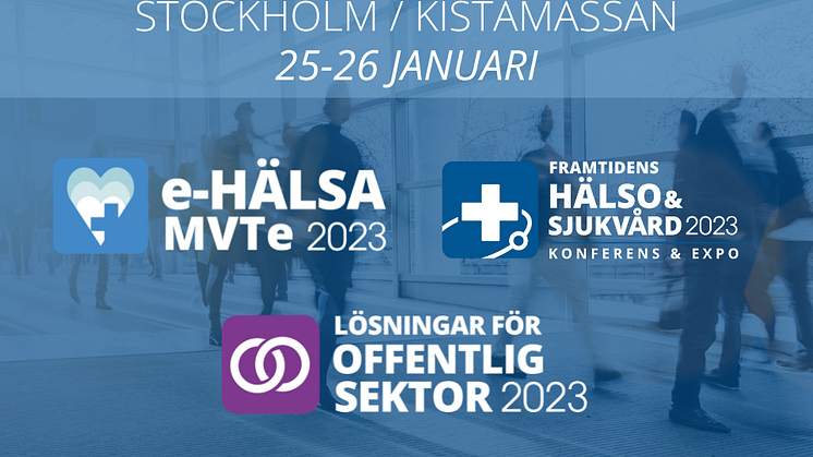 Oväntat stort intresse för Sveriges största mötesplats för offentlig sektor och vården – helt fullbokat mässgolv