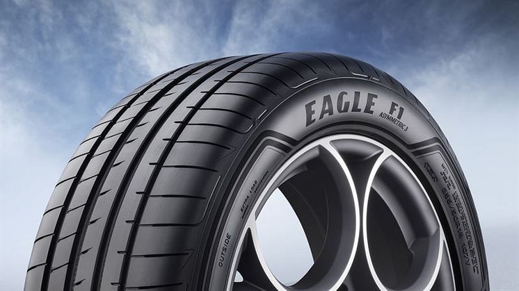 Goodyear esittelee uuden katumaastureille suunnitellun UHP-renkaan Eagle F1 Asymmetric 3 SUV