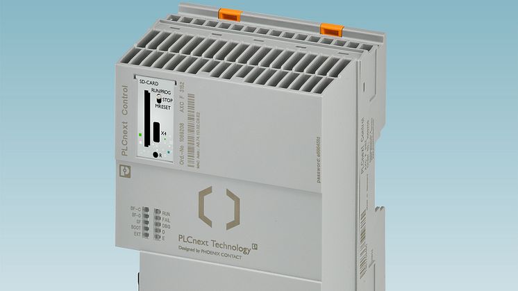 PLCnext Technology: Hardware range is extended with a high-performance controller