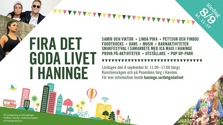 ​Välkommen att fira det goda livet i Haninge!