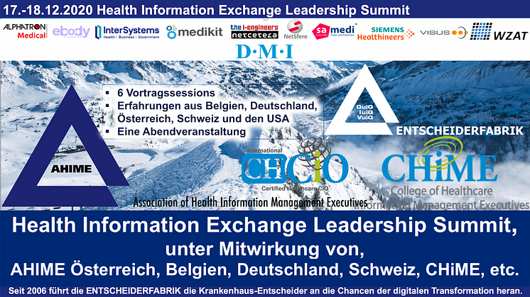 17.-18.12.2020 Health Information Exchange Leadership Summit
