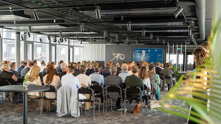 Idag samlade Wallenstam cirka 100 personer från 60 bolag med intresse för proptech, drift och byggnation till en nätverksdag i Umami Park, Sundbyberg.