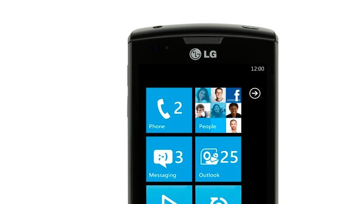 Upplev det bästa av Windows Phone 7 med nya LG Optimus 7