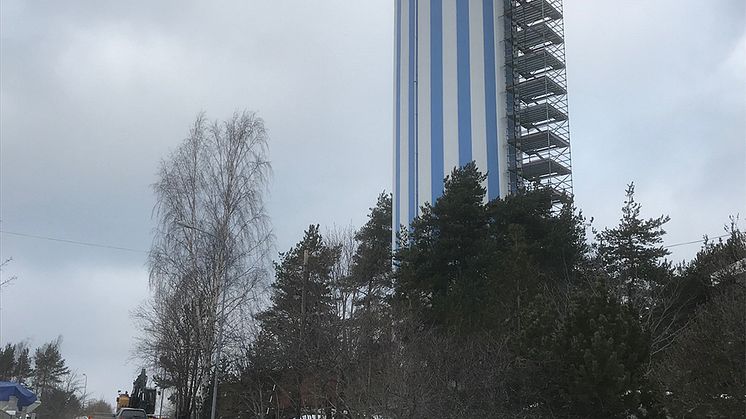 Vattentornet i Skattkärr.