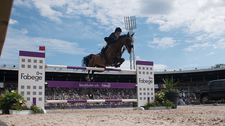 Edwina Tops Alexander är en av ryttarna som tävlar på Stadion i helgen