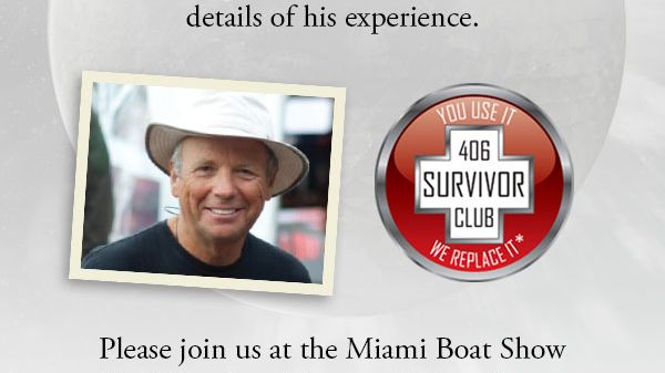 Image - Ocean Signal -  Invitation to ACR Electronics SurvivorClub event at Miami Boat Show