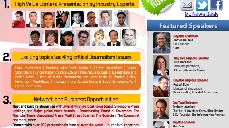 Digital Journalism World 2013 - Brochure