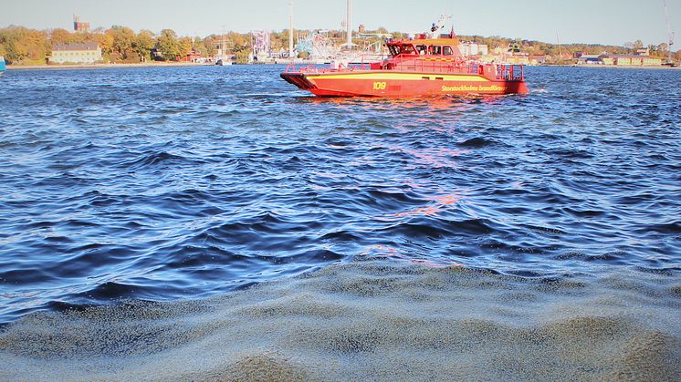 OLW:s popcorn i stor övning i centrala Stockholm