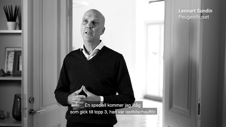 Lennart Sundin från Peugeothuset om fördomsfri rekrytering i Happyr