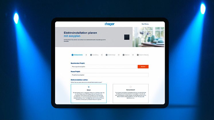 easyplan von Hager: intelligentes Planungs-Tool für KNX- und konventionelle Installationen