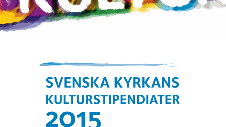 Svenska kyrkans kulturstipendiater 2015